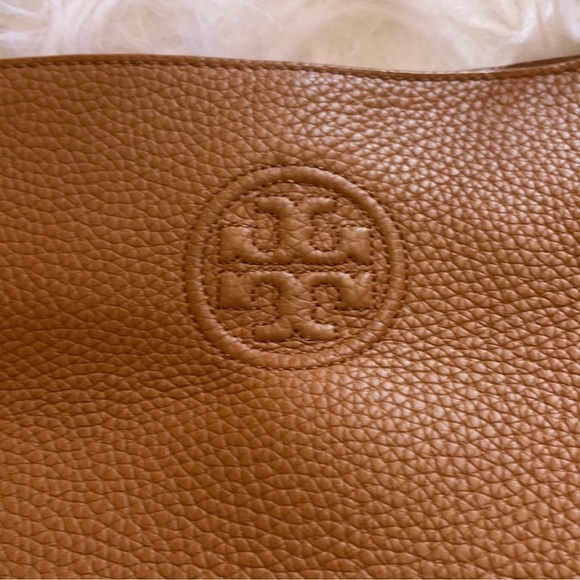 BROWN TORY BURCH LEATHER TOTE - Picture 2 of 8